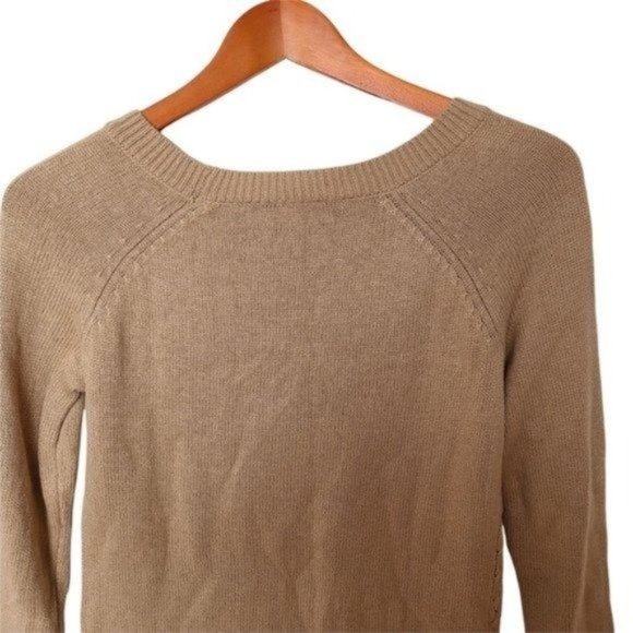The Limited  Tan Sweater Wool Alpaca Blend size S‎ Small - Picture 9 of 10